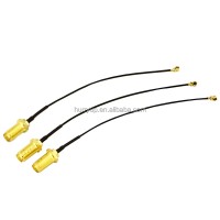 Sma To Ipex/ufl Rf Cable Assembly Rp Sma Extension Cable Pigtail 1.13 Rf Cable 10cm